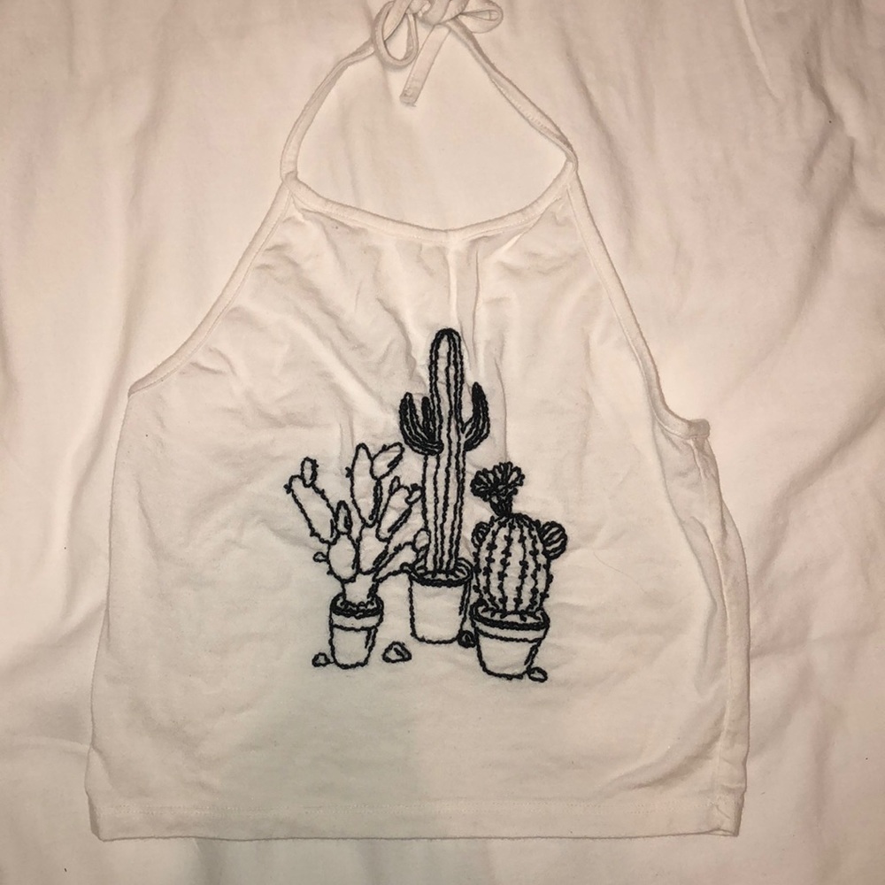 brandy Melville cactus crop top